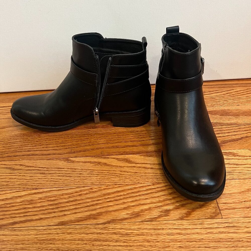 Black ankle boot